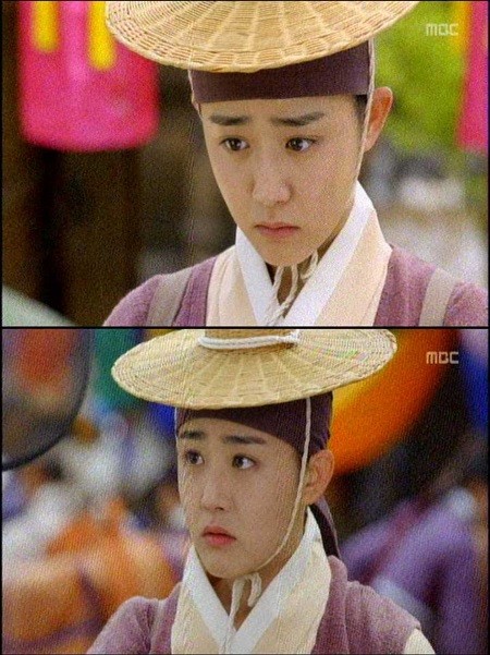 불의 여신 정이의 문근영이 능청스러운 남장 연기를 펼치고 있다. / MBC 불의 여신 정이 방송 캡처