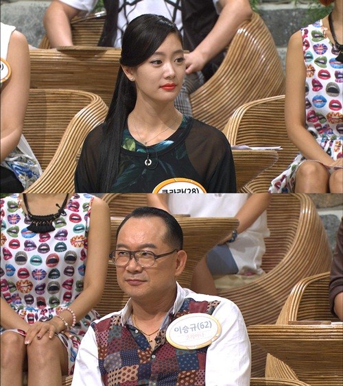 클라라(위)와 그의 아버지 이승규가 노출패션에 관한 속내를 표현하고 있다./MBC 제공