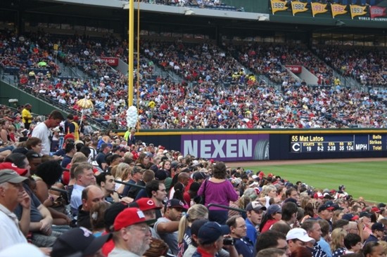 넥센타이어가 메이저리그 애틀란타 브레이브스, 디트로이트 타이거즈와 파트너십 계약을 체결했다. /사진=애틀란타 브레이브스 홈 구장 터너필드, 넥센타이어 제공