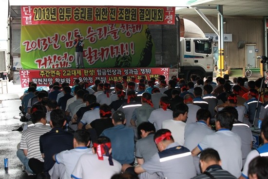 한국지엠 노사는 이번 주말부터 시작되는 여름휴가 전 임금 및 단체협상을 합의 하려고 애쓰고 있다./출처=한국지엠지부
