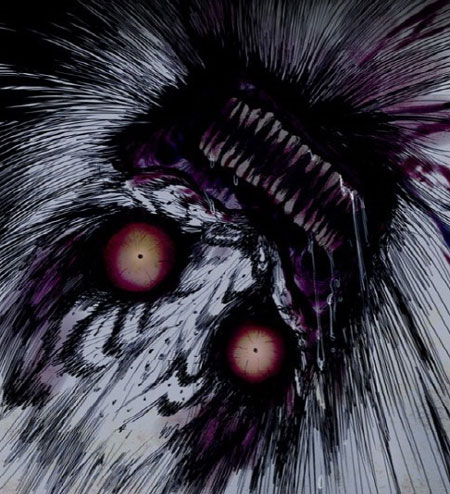 네이버 웹툰 장산범이 화제를 모으고 있다. / 네이버 웹툰 캡처