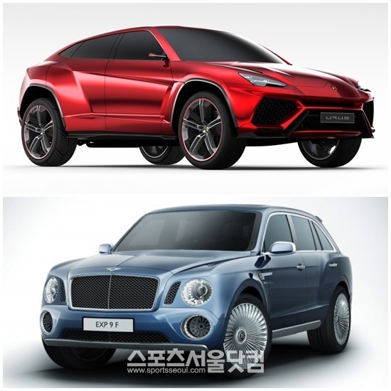 람보르기니와 벤틀리가 SUV 개발에 나섰다.