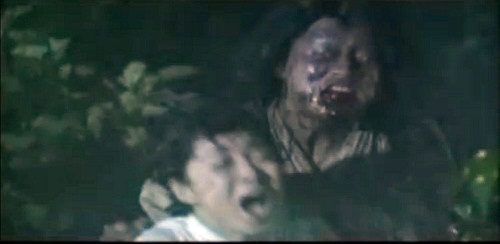 1996년에 부활한 전설의 고향의 명장면 내다리 내놔는 큰 화제가 됐다. / KBS2 신 전설의 고향 방송 화면