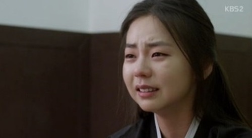 소희의 눈물 연기 장면. / KBS2 방송 화면 캡처