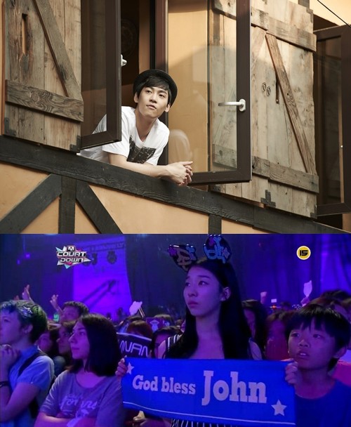 방송의 적에 출연하고 있는 존박(위)과 응구 로 인기를 모으고 있는 선아. / 사진 출처=뮤직팜