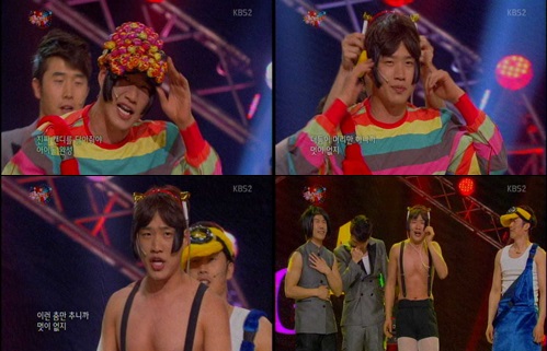 KBS2 개그콘서트의 전국구와 현대레알사전이 폐지된다. / KBS 방송화면캡처