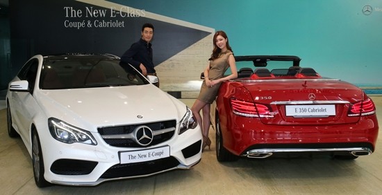 9일 메르세데스-벤츠 코리아가 더 뉴 E-Class 쿠페와 카브리올레 모델을 국내에 출시했다./메르세데스-벤츠 제공