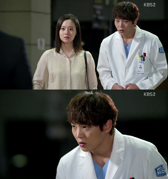 KBS2 월화드라마 굿 닥터에서 주원은 문채원을 향한 마음을 점차 키워갔다. / KBS 방송화면캡처