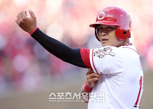 신시내티 추신수가 메이저리그 역대 단 6명만이 달성한 타율 3할-20홈런-20도루-100득점-100볼넷에 도전하고 있다. / 더팩트 DB