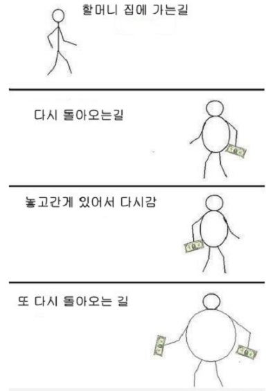 할머니 집 갈 때 공감 확장판./ 온라인 커뮤니티 캡처