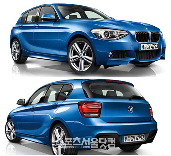 BMW 코리아가 1시리즈 M 스포츠 에디션을 200대 한정으로 국내 시장에 27일 출시했다./BMW제공