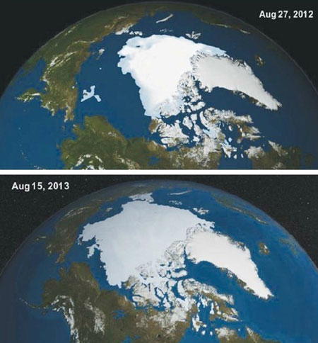 2100년 지구 기온이 알려졌다. / NASA 제공