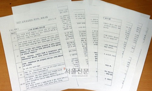 남북 정상회담 대화록 폐기 의혹을 수사하고 있는 검찰이 2일 봉하 이지원에서 별도의 대화록을 발견했다고 밝혔다. / 서울신문 제공