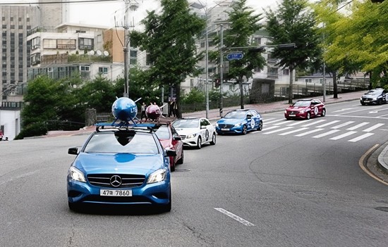 메르세데스-벤츠 코리아가 2일부터 5일까지 ‘A-클래스 시티 어택’ 이벤트를 진행한다./벤츠 제공