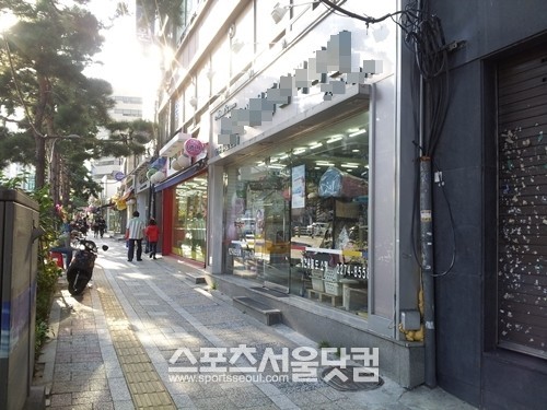 12일 오후 4시에 찾은 충무로 애견 거리는 간간이 행인만 오갈 뿐 한적했다. /유지연 인턴기자