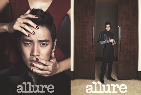 주상욱이 강렬한 눈빛으로 카메라를 응시해 보는 이의 시선을 압도하고 있다./패션 잡지 얼루어 코리아 제공