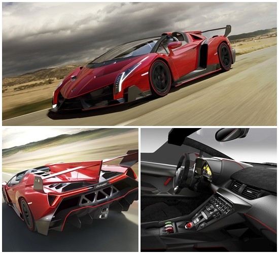 22일 람보르기니는 약 48억원에 달하는 브랜드 창립 50주년 헌정 모델 베네노 로드스터를 공개했다./람보르기니 제공