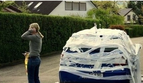 예뻐진 불법 주차 차량 게시물들이 관심을 끌었다. / 온라인 커뮤니티