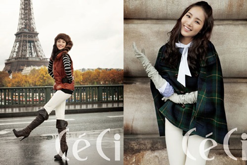 박민영 파리 인증샷이 화제인 가운데 2010년 박민영의 파리 화보가 주목 받고 있다. / 쎄씨 제공