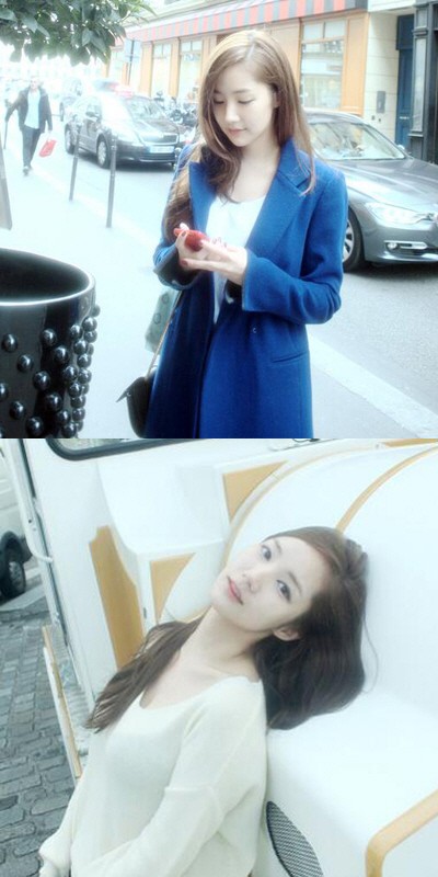 배우 박민영이 파리에서의 일상을 공개했다. / 박민영 트위터