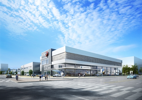 BMW 그룹 코리아는 11일 인천 송도 BMW 복합단지 건립을 위해 인천시, 바바리안앤코와 3자간 협약을 체결했다./BMW 제공