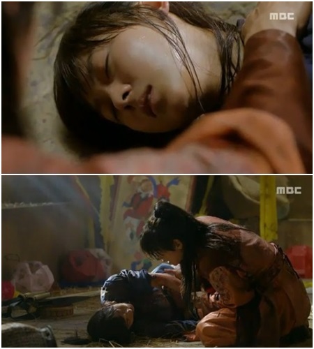 '기황후'가 밀도 있는 애정신으로 시청자를 끌어당겼다./MBC 화면캡처