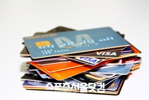 28일 카드업계에 따르면, 국내 카드사들이 포인트 이용실적을 전월 실적에서 제외시키면서 소비자들의 불만이 높아지고 있다. / 더팩트DB