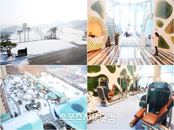 소노펠리체는 최상위 고객들을 위한 편의시설도 제공한다. 파3골프장, 야외공연장, 산 마르코 광장, 계단폭포, 산책로 등과 함께 수영장과 라운지를 포함하는 휘트니스 센터를 운영한다.