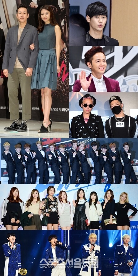 스타들의 크리스마스는 뜨겁다! 배우부터 아이돌 스타까지, 휴일을 반납하고 현장에서 뛰고 있는 스타들을 소개한다./문병희·최진석·배정한·남윤호 기자