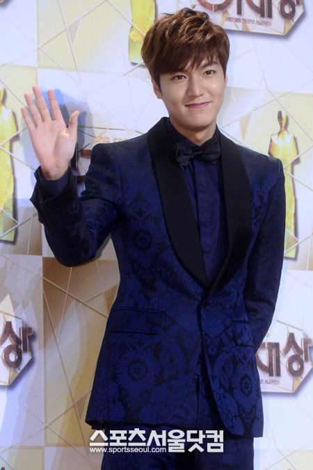 배우 이민호는 2013 SBS 연기대상에서 5관왕을 차지했다./상암동=남윤호 기자