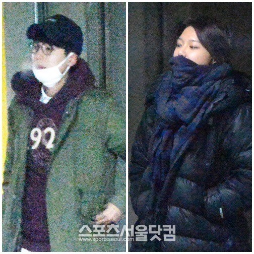 배우 정경호와 소녀시대 수영이 비밀스런 데이트를 하며 1년째 사랑을 키우고 있다. / 배정한·문병희 기자