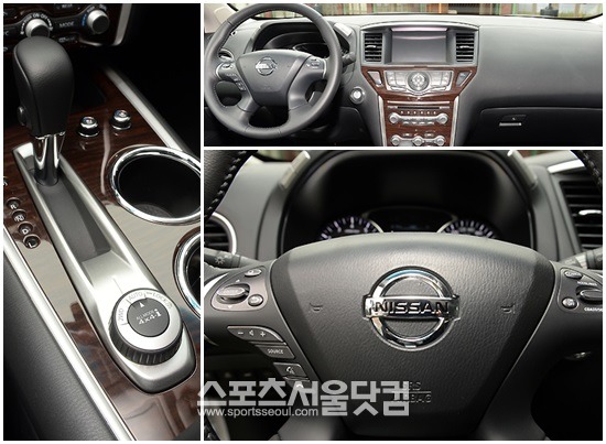 패스파인더는 가족을 위한 전용 제트기 콘셉트로 개발돼 고급스러운 실내 분위기를 연출한다.