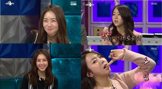 8일 오후 방송된 MBC 예능프로그램 황금어장-라디오스타에 드라마 미스코리아에 출연한 배우 이연희와 쥬얼리 김예원이 출연해 유쾌한 입담으로 시청자들의 눈길을 사로잡았다./MBC 황금어장-라디오스타방송 캡처