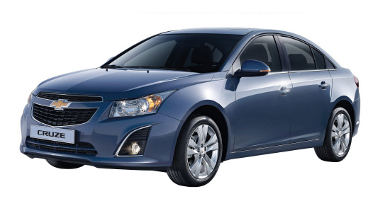 쉐보레 크루즈가 준중형 국산 세단 중 마력이 가장 높다./한국지엠 제공