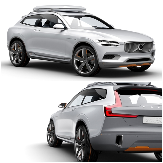 볼보자동차가 2014 북미 국제 오토쇼에 콘셉트카 XC 쿠페를 세계 최초(월드 프리미어)로 공개한다./볼보자동차 제공