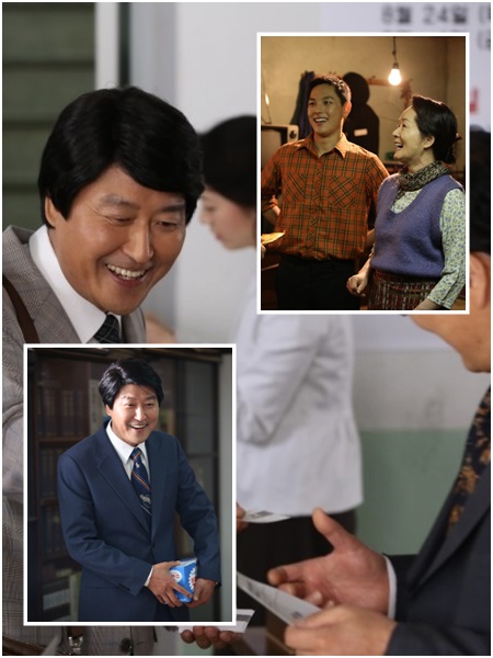 변호인에서 송우석 변호사를 맡은 송강호는 신뢰감 있는 연기로 관객에게 깊은 인상을 줬다./영화 스틸컷