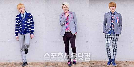 탑독의 막내 야노와 제로, 곤이 남자다운 매력을 뿜어내고 있다. /남윤호 기자