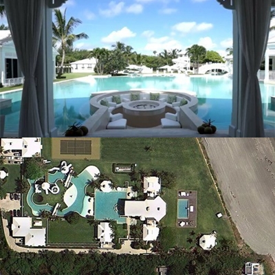 워터파크가 있는 저택이 누리꾼들의 시선을 모았다. / 온라인 커뮤니티