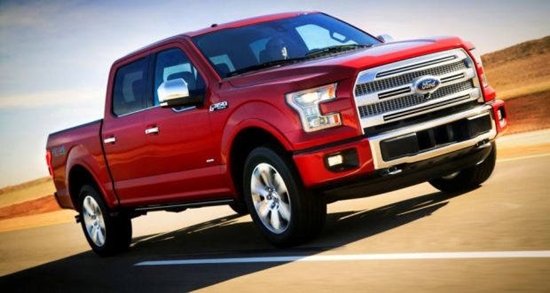 포드는 디트로이트 모터쇼에 트럭 F-150을 세계 최초로 공개했다./포드 제공