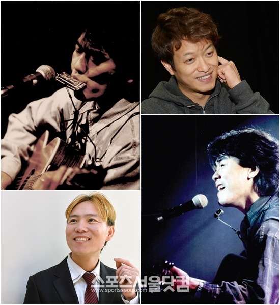 고 김광석 18주년을 기념해 <더팩트>에선 그를 추억하는 뮤지컬배우 최승열과 가수 김선동을 만나 김광석에 대한 다양한 이야기를 들어봤다./CJ E&M, JTBC 제공, 이새롬, 최진석 기자