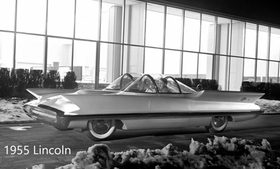 60년전 콘셉트카부터 2010년 출시된 자동차까지 담긴 동영상이 누리꾼의 눈길을 사로잡고 있다. / 유튜브 캡처