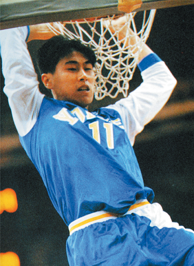 서울 삼성의 이상민 코치도 현역 시절 덩크슛을 많지는 않지만 자유자재로 구사하던 가드였다. / 농구전문지 점프볼 제공