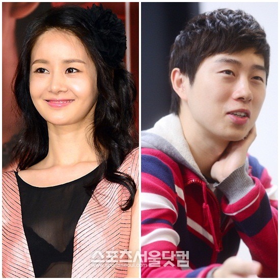 배우 김가연(왼쪽)과 남편 임요환이 3년 전 이미 혼인신고를 마친 것으로 알려졌다.