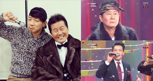 비진아 태진아가 비의 라송을 리메이크하겠다고 밝혔다. / 비 인스타그램, KBS 방송화면