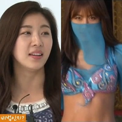 하지원이 복근을 지니게 된 비결을 전했다. / SBS 좋은 아침 방송 화면 캡처