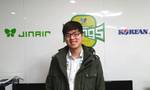 리그오브레전드 프로게이머 ‘캡틴잭’ 강형우(사진)가 29DLF 진에어 그린윙스 스텔스로 이적 소식을 알렸다./한국e스포츠협회 제공