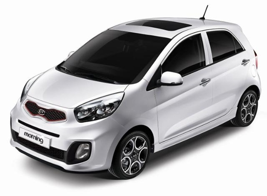 국내 시판되는 경차 중 기아자동차 모닝이 15.2km/ℓ로 가장 우수한 연비를 자랑한다./기아차 제공