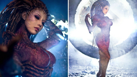 타샤 오고은은 가장 기억에 남는 코스프레로 스타크래프트2의 캐리건을 꼽았다. 그는 처음엔 불가능하다고 생각했지만 완성된 캐리건을 보고 뿌듯했다고 말했다./스파이럴 캣츠 제공