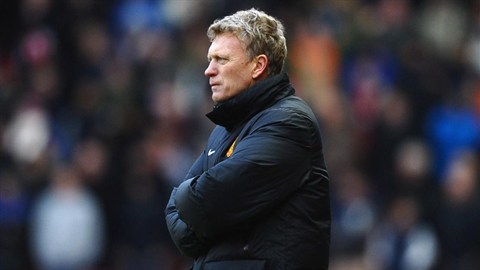 데이비드 모예스 맨체스터 유나이티드 감독의 근심이 2일 스토크 시티 원정에서 1-2로 진 뒤 더욱 깊어졌다. / 맨유 홈페이지