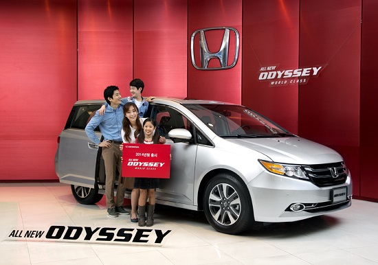 혼다코리아는 2014년형 All New 오딧세이를 출시하고 본격적인 판매에 돌입한다고 6일 밝혔다./혼다코리아 제공